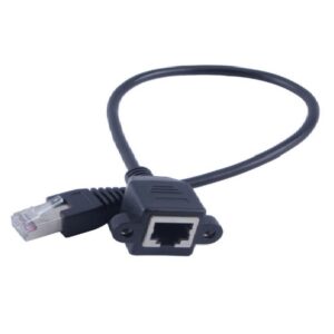 CABO RJ45-RJ45 MACHO/FEMEA ext.painel 0,5MTS - Image 1