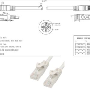 CABO UTP-Cat 6A PATCH MACHO/MACHO 3m - Image 1