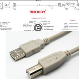 CABO USB-A-M/USB-B-MACHO 3M - Image 1