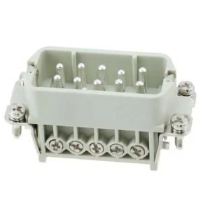 CONECTOR HDC PIN 10+PE CONTACTOS MACHO - Image 1
