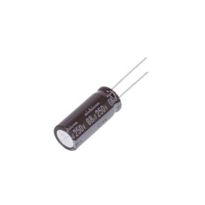 CONDENSADOR ELECTROLITICO 250V68uF 12X31mm - Image 1