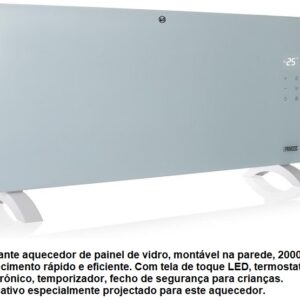 AQUECEDOR 230Vac/2000W-VIDRO CRT.WIFI - Image 1