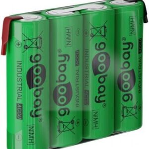 PACK.NIMH R06 4.8V 2100mAh c/F.4xAA - Image 1