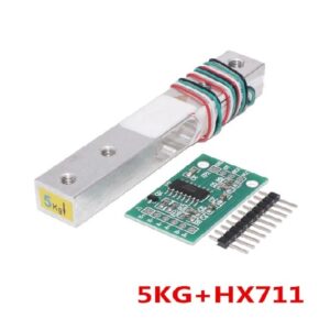 KIT BALANÇA C/SENSOR 5KG MODULO HX711