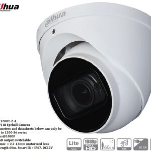 CAMARA DOME MTZ 2MpxHDCVI 2.7-12mmIR30M