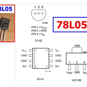 CIRCUITO INTEGRADO REG.VOLT.+5V SMD - Image 1