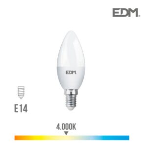 LAMPADA E-14 230V 7W 4000K/600L./VELA/LED - Image 1