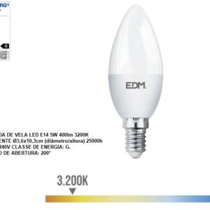 LAMP.LED-E-14 230V 5W 3200K/450L. - Image 1