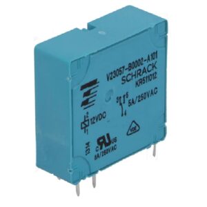 RELÉ 12V DC 5A/250VAC SPST - Image 1