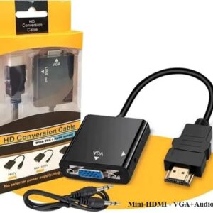 CONVERSOR HDMI - MINI M - VGA F+AUDIO - Image 1