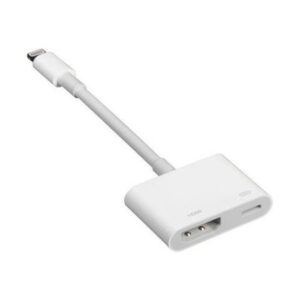 CABO Adaptador Lightning Macho HDMI Fêmea/ Lightning Fêmea - Image 1