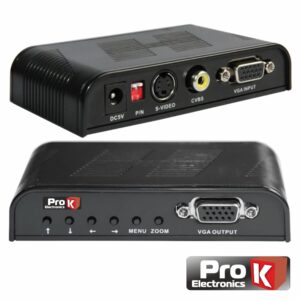 CONVERSOR VIDEO E VGA /VGA-RCA AUDIO - Image 1
