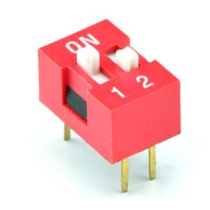 INTERRUPTOR DIP-SWITCH 2P ON-OFF THT - Image 1