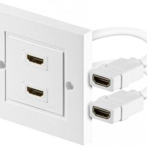 PAINEL 2xHDMI-FEMEA/HDMI-FEMEA - Image 1