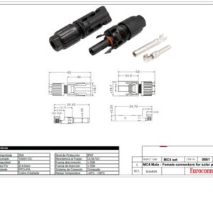 FICHA MC4-FEMEA/MACHO MC4 2pcs - Image 1