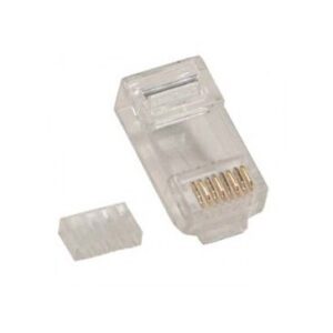FICHA RJ45-8/8 Macho CAT-6+GUIA-DUPL.MET - Image 1