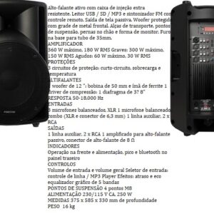 COLUNA-AMPLIFICADA 12" 360W - Image 1