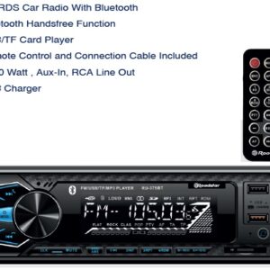 AUTORADIO Bluetooth 4x50W Hands Free USB/TF Card Player - Image 1