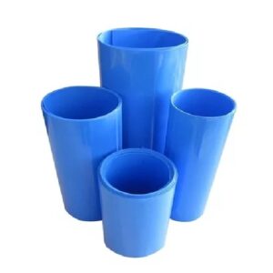 PVC TERM. AZUL P/BATERIAS 150mm - Image 1