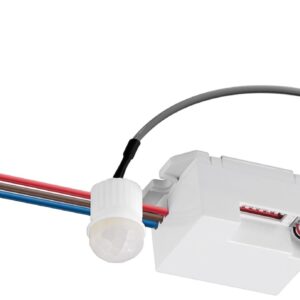 DETECTOR-MOV."PIR"230Vac 12M/180º/IP44