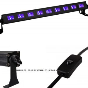 BARRA LED-UV 9X3W /PRETO - Image 1