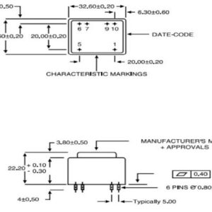 TRANSFORMADOR 1.5VA 12V/12V - Image 1