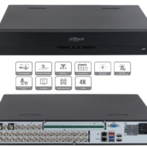GRAVADOR DVR-32CH. 5MP./4K HDCVI/AHD/TVI/CVBS/IP/WizSen (4HDDS) H.265+/H.265 dual-stream video