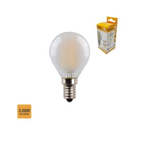 LAMPADA E-14 230V LED 5 5W/3200K/BOLA/FOSCO - Image 1