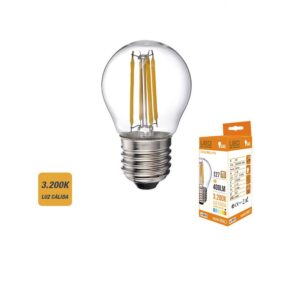 LAMPADA E-27 230V LED 4W/3200K/CRISTAL - Image 1