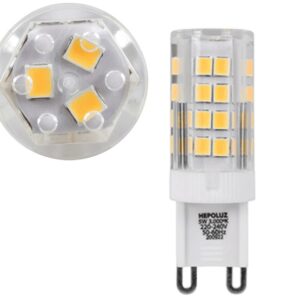 LAMPADA G-9 230V 5W 3000K LED - Image 1