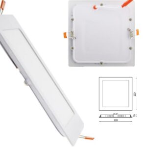 DOWNLIGHT-230V/20W-4500K/QUADRADO BRANCO - Image 1