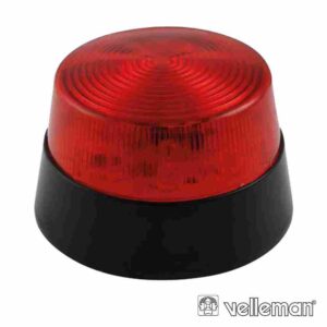 PIRILAMPO 12V-LED-VERMELHO STROB. - Image 1