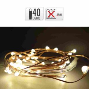 SERIE 40-LED-BR.Q./F.TRANSP.(PILHAS) - Image 1