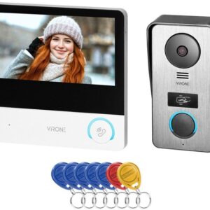 VIDEO PORTEIRO C/ Lcd 7``Tatil 4-FIOS IR RFID
