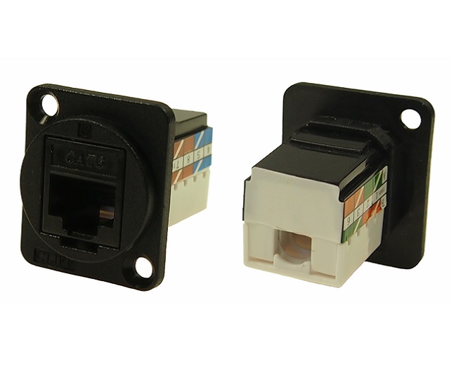 FICHA RJ-45 FEMEA/FEMEA CAT6 IDC PAINEL CP30227