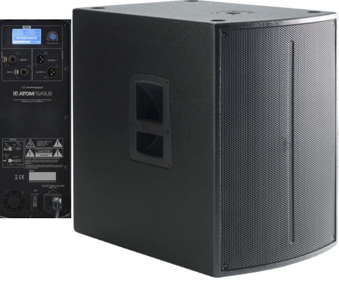 SUBWOOFER Ativo 15`` Class D 2000W dynamic 600W RMS com DSP
