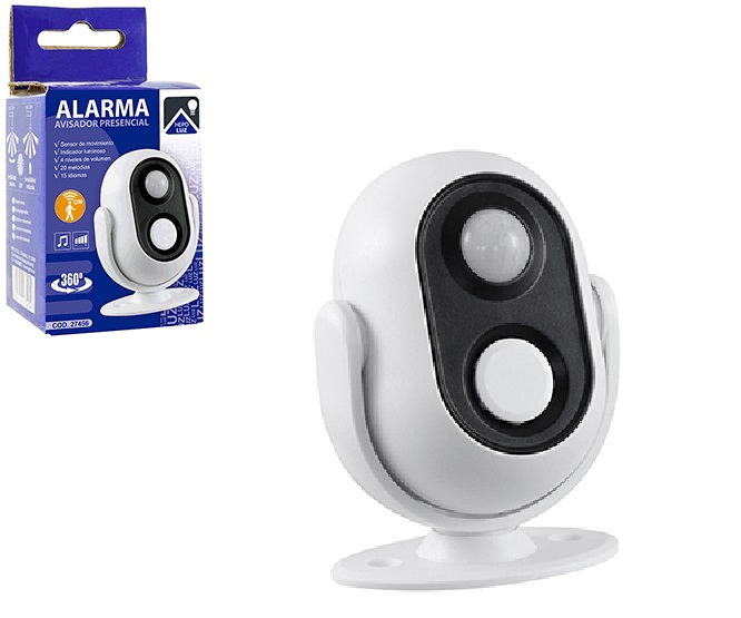 CAMPAINHA S/FIOS RECETOR/Emissor a pilhas 150m