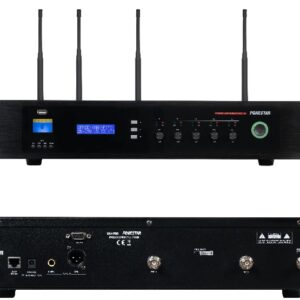 Sistema de conferência s/Fio 610-634,75MHz Gravador/Leitor USB - Image 1