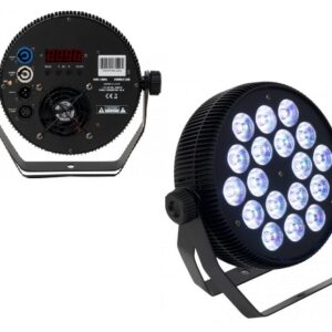 PROJECTOR PAR COB-LED 18x10W RGBW DMX - Image 1