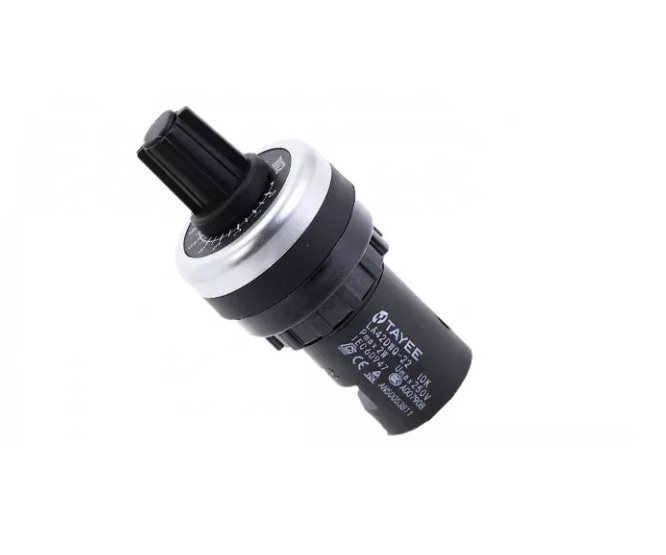 POTENCIOMETRO 2K KNOB com ESCALA e parafusos