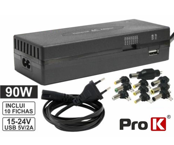 ALIMENTADOR AC/DC 230V/15-24V-5A/900W+USB