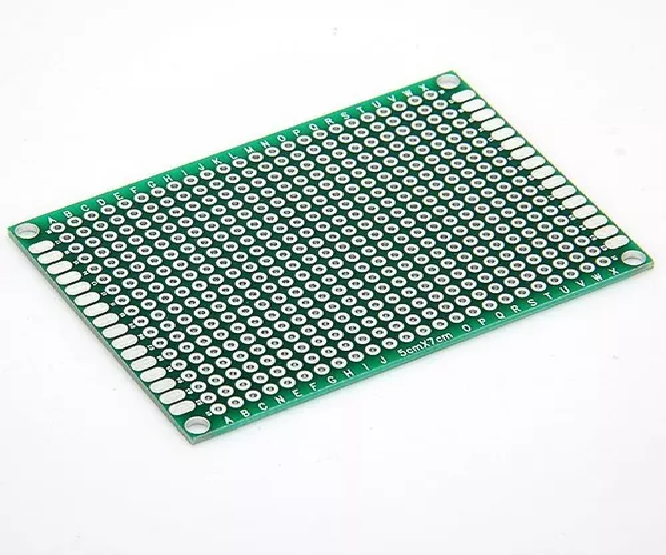 Placa Circuito Impresso Perfurada em Pontos 120x80mm