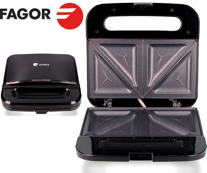SANDUÍCHEIRA 750W EASYGRILL. REVESTIMENTO ANTIADERENTE FÁCIL LIMPEZA