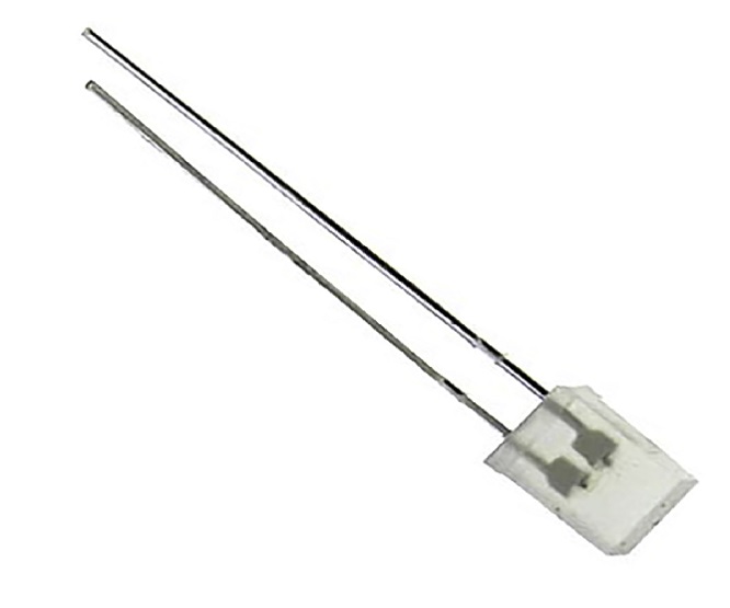 LED RETANGULAR VERMELHO/VERDE 2x5mm L24S5025KE