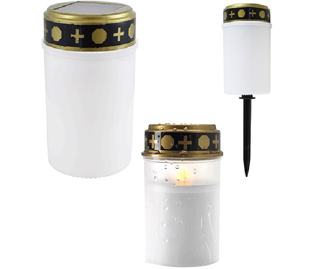 Vela solar LED