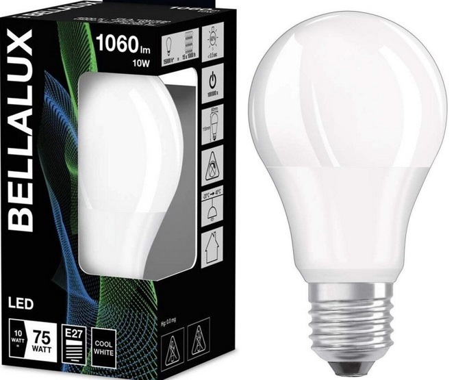 LAMPADA E-27 230V 10W-6500K 1060Lm standard