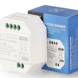 REGULADOR LED TRIC RF 2,4Ghz COMPATIVEL C/PULSADOR