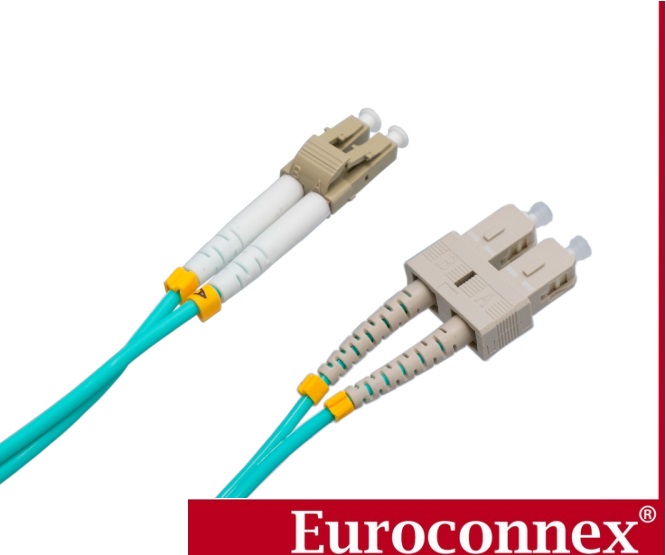 CABO FIBRA-OPTICA SC/UPC-LC/UPC OM3 DX 3m