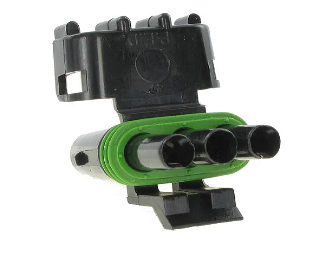 Conector AUTO fio ficha fêmea PINOS 3 Weather Pack Tower