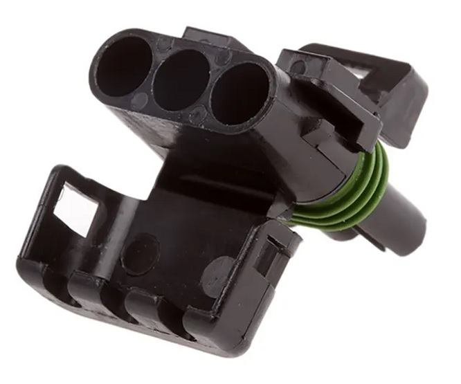 Conector AUTO fio ficha fêmea PINOS 3 Weather Pack Tower